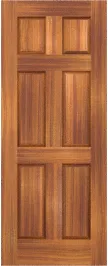 Raised  Panel  Napa  Teak  Doors